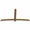 Ekena Millwork Bellingham Timber Gable Bracket, Western Red Cedar, 96"W x 52"H x 1 1/2"D x 5 1/2"F, 13/12 Pitch GBW096X52X0206BEL00SWR - alternate 3